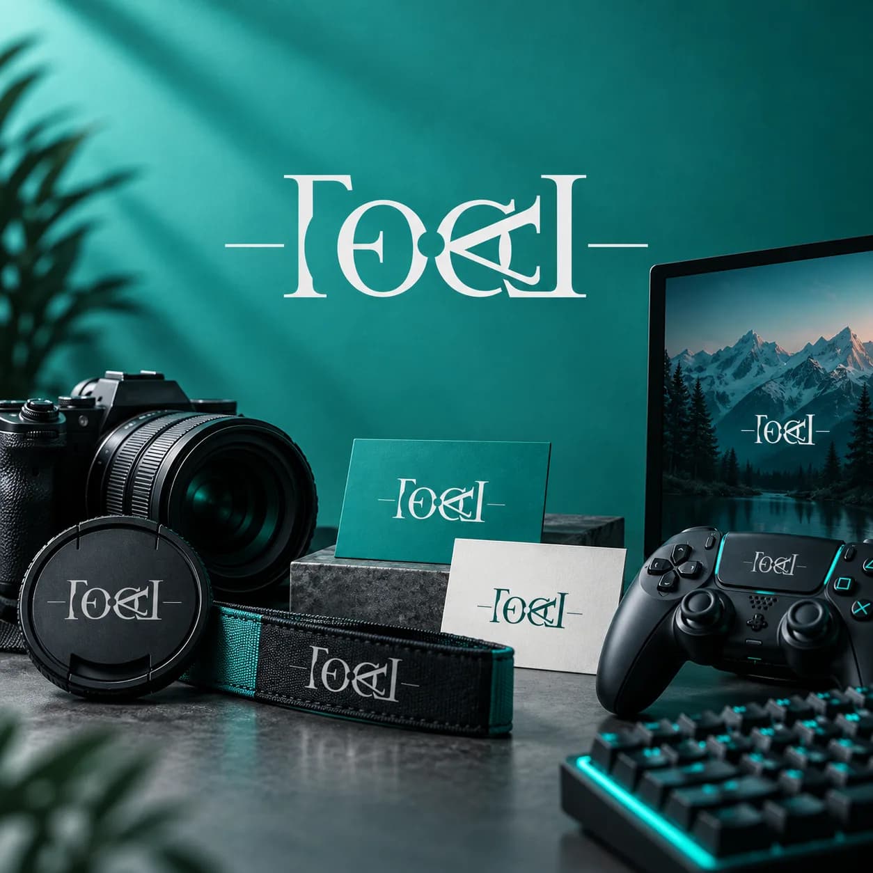 FOCAL Lens Geometric Monogram